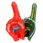 Customized inflatable hands